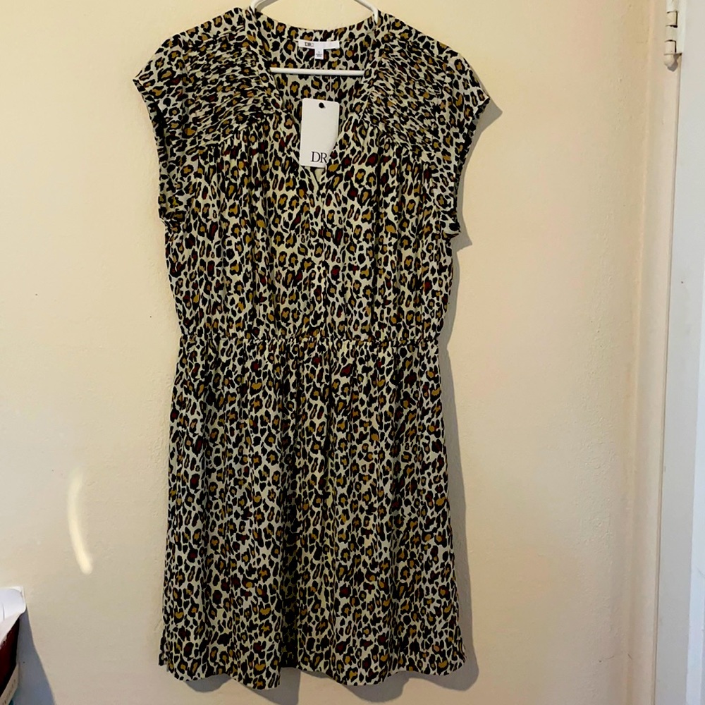 DR2 Leopard Print Dress w/Pockets